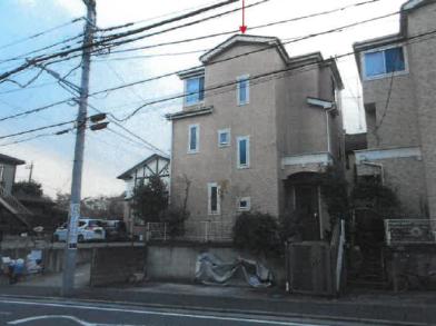 川崎市多摩区長沢三丁目
8854番9の競売物件