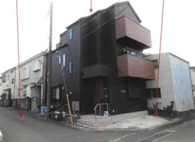 川崎市宮前区南野川二丁目
4061番12の競売物件
