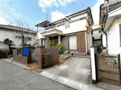 川口市大字東本郷字大塚
１６０８番８の競売物件