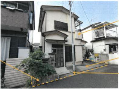 川口市大字東本郷字小原
１４０２番１の競売物件