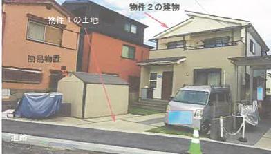 草加市氷川町
１８２１番１の競売物件