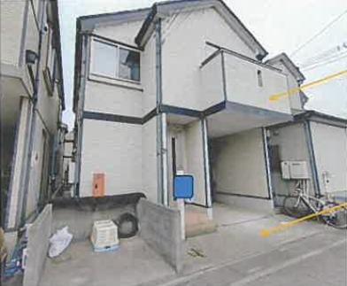 越谷市大字南荻島字左敷田
６１６番５の競売物件