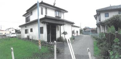 鹿沼市戸張町字川原宿
２３１３番３の競売物件