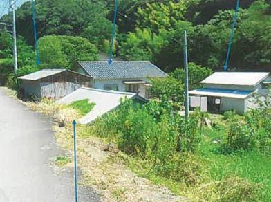 下田市宇土金字城換　６５番地４、６４番地３、６５番地３、６６番地１の競売物件