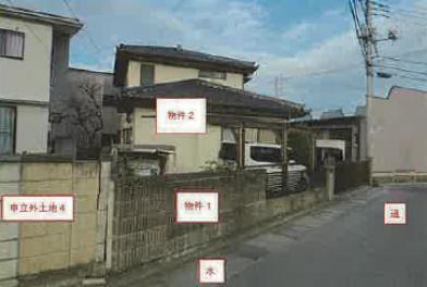 甲府市古上条町字萩林
４２０番１の競売物件