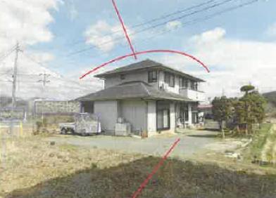 都留市鹿留字道地
１５２番の競売物件