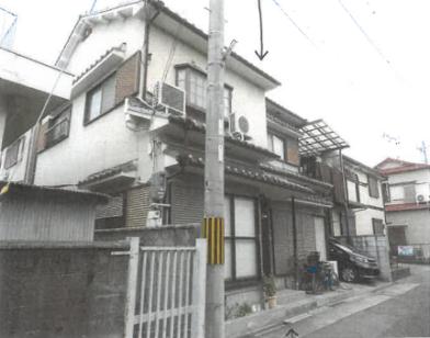 松原市河合一丁目
603番23の競売物件