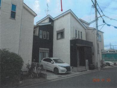 羽曳野市西浦一丁目
２１８０番２６の競売物件