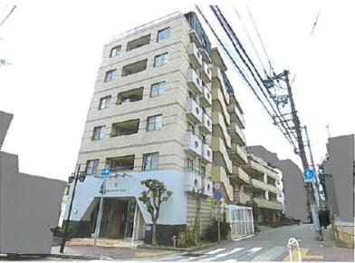 神戸市中央区下山手通八丁目３番地、１番地の競売物件