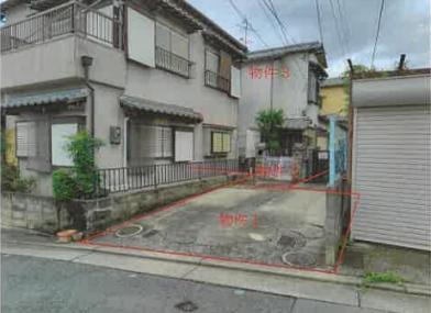川西市南花屋敷二丁目
２２９番１の競売物件