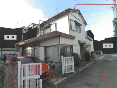 名古屋市北区西味鋺三丁目
４１８番２の競売物件