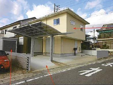 四日市市川島町字佃
５８０２番１の競売物件