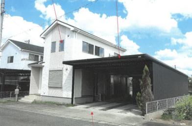 美濃加茂市清水町二丁目字大貝戸
１１６１番３の競売物件