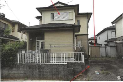 安八郡輪之内町海松新田字大坪
１２１３番１１の競売物件