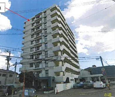 尾道市久保三丁目18番地1の競売物件