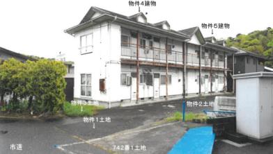 松江市竹矢町字井奥谷
７４２番７の競売物件