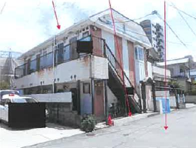 熊本市中央区坪井五丁目
３４１番２の競売物件