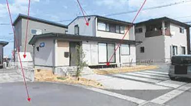 熊本市東区画図町大字重富字道下
４３６番１１の競売物件