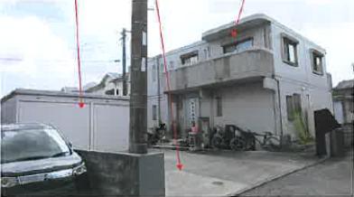 熊本市北区清水新地一丁目
７３０番４の競売物件
