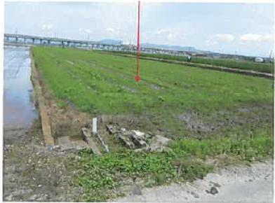 八代市鏡町宝出字壱五番割
４８６番１の競売物件