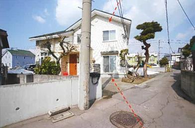 青森市岡造道一丁目
１０９番３の競売物件