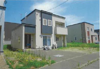 札幌市北区南あいの里四丁目
１６番１２の競売物件