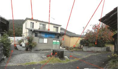 香美市香北町韮生野字大前
８０９番の競売物件